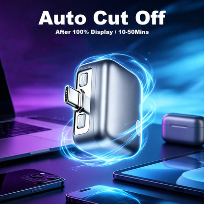 Smart Auto Disconnect Charger Adapter |Charging Stop Device for iPhone and Android|
