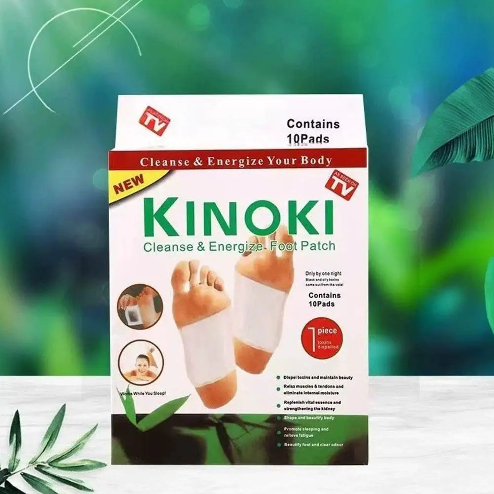 Kinoki Premium Natural Foot Patches(Pack Of 10)