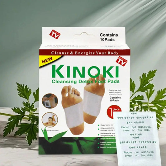 Kinoki Premium Natural Foot Patches(Pack Of 10)