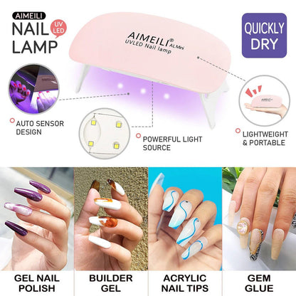 Mini UVLED Nail Lamp