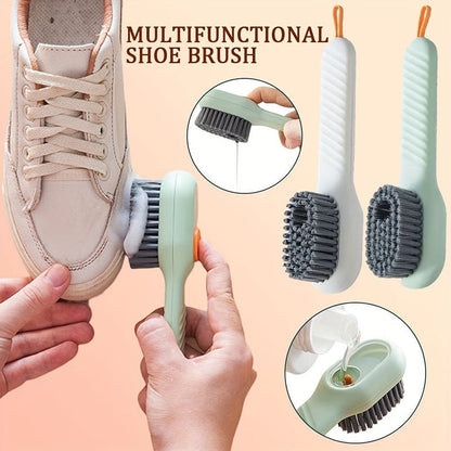 Multipurpose Liquid Dispensing Cleaning Brush