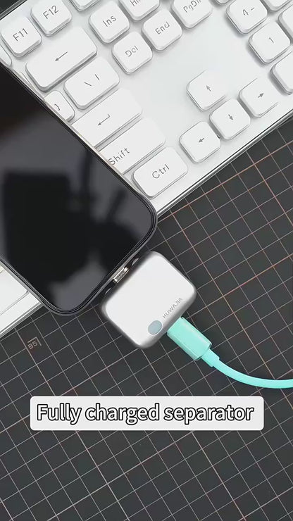 Smart Auto Disconnect Charger Adapter |Charging Stop Device for iPhone and Android|