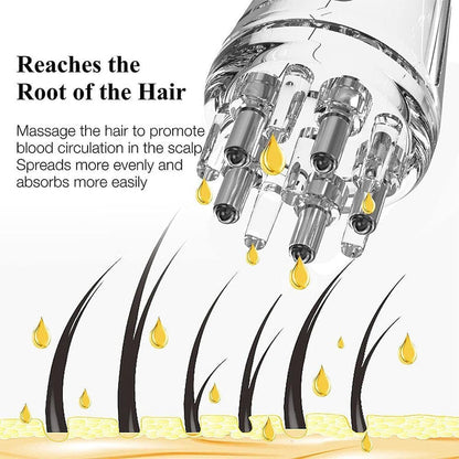Scalp Liquid Applicator Comb